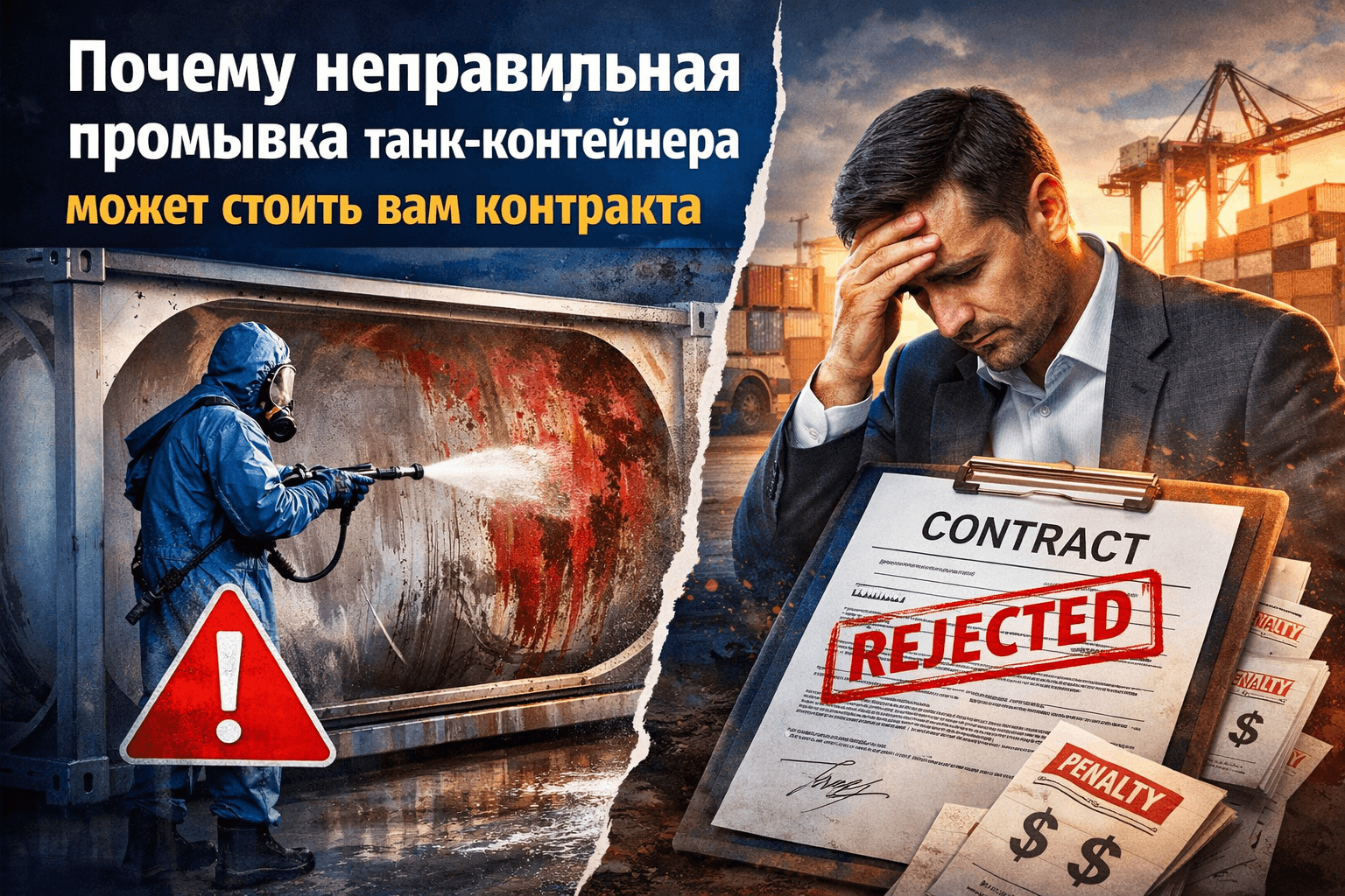 Почему неправильная промывка танк-контейнера может стоить вам контракта